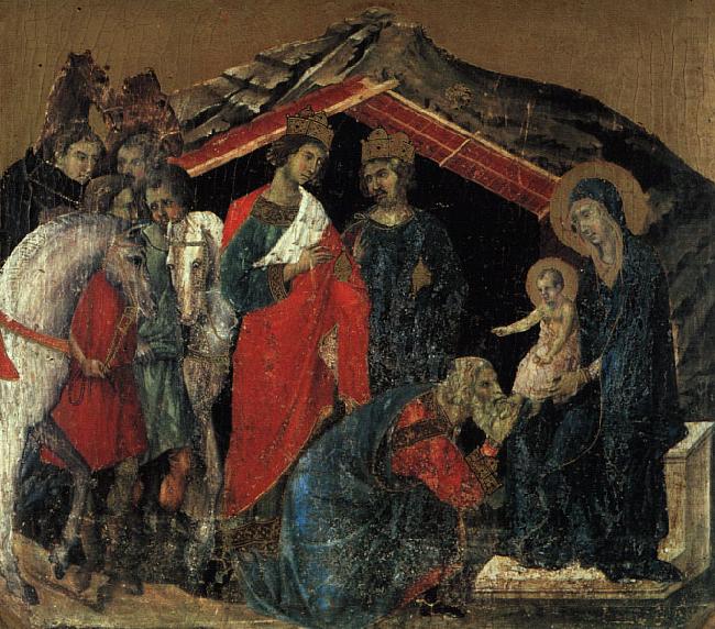 Duccio di Buoninsegna The Maesta Altarpiece china oil painting image